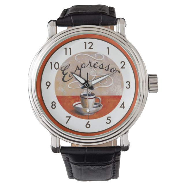 Montre Espresso Très Amusant (devant)