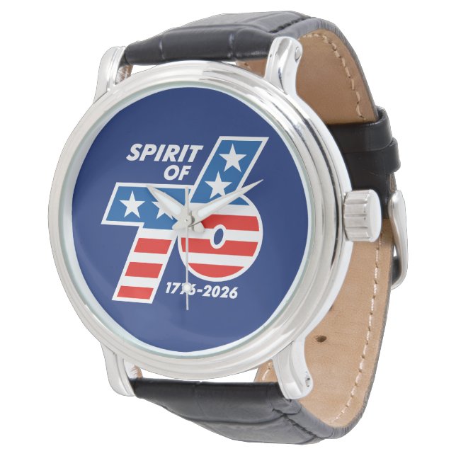 Montre Esprit de 76 - 250e anniversaire de l'Amérique 177 (Incliné)