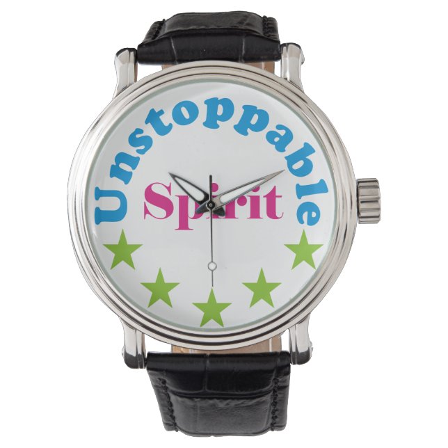 Montre esprit indomptable (devant)