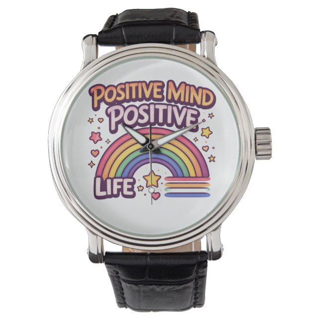Montre Esprit Positif Vie Positive (devant)