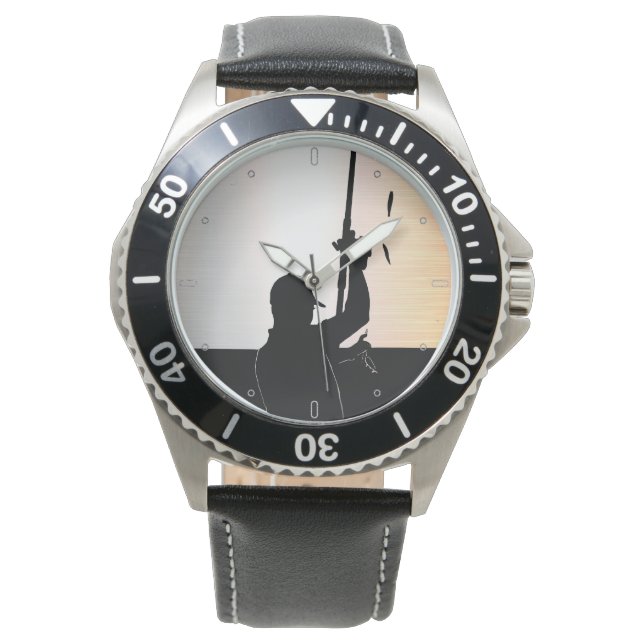 Montre Essence d'une journée de pêche parfaite - les heur (devant)