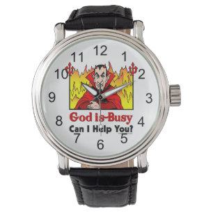 Montre Est-ce que Dieu occupé, j'est peux vous aider ?