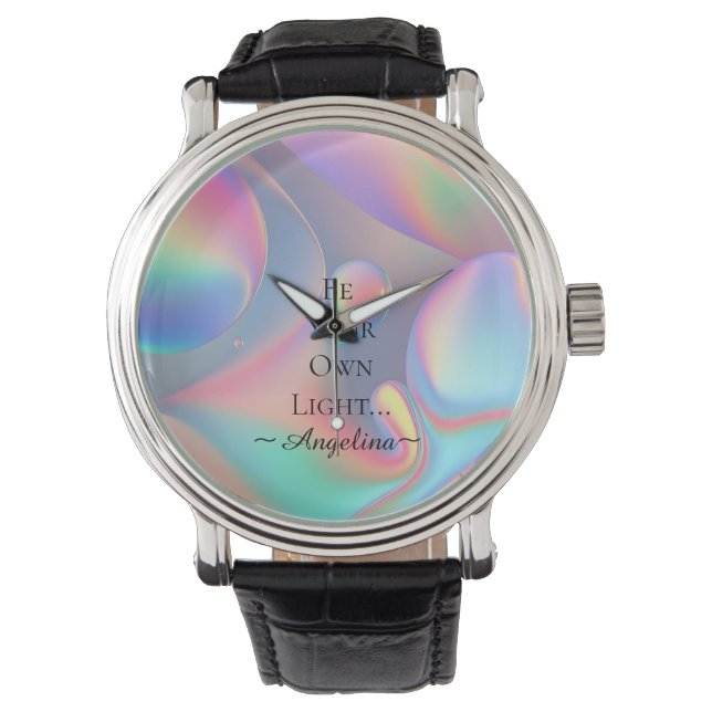Montre Esthétique holographique (devant)