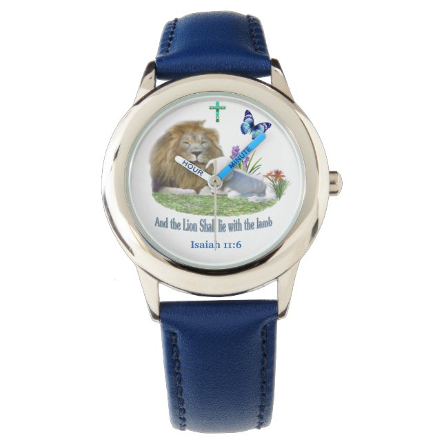Montre Et le Lion couchera avec l'Agneau (devant)