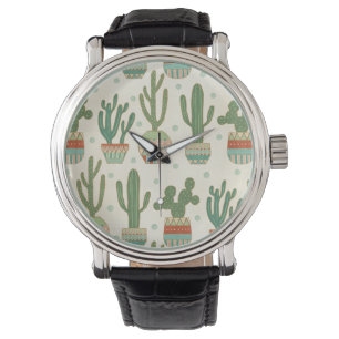 Montre Étape Geo Sud-Ouest Motif Cactus