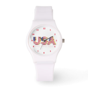 Montre États-Unis - États-Unis d'Amérique - Drapeau - Pat
