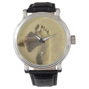 Montre États-Unis, Hawaï, Maui, Makena Beach, Empreinte e
