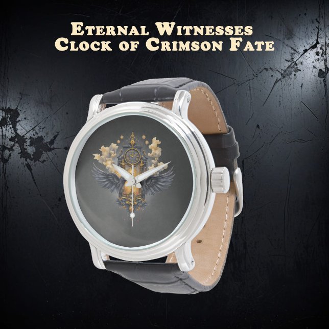 Montre Eternal Witnesses – Clock of Crimson Fate.  (Créateur téléchargé)