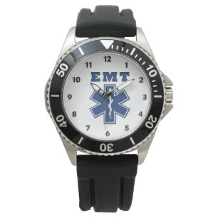Montre Étoile bleue d'EMT de la vie
