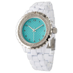Montre Étoiles de Teal de turquoise