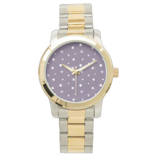 Montre Étoiles violettes