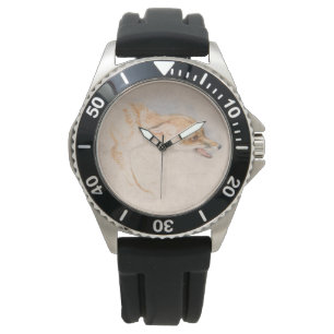 Montre Étude d'un renard croustillant (par John Frederick