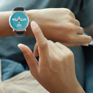 Montre Étudiant pilote premier avion solo amusant Aviatio