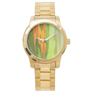 Montre Eucalyptus arc-en-ciel écorce, Hawaii