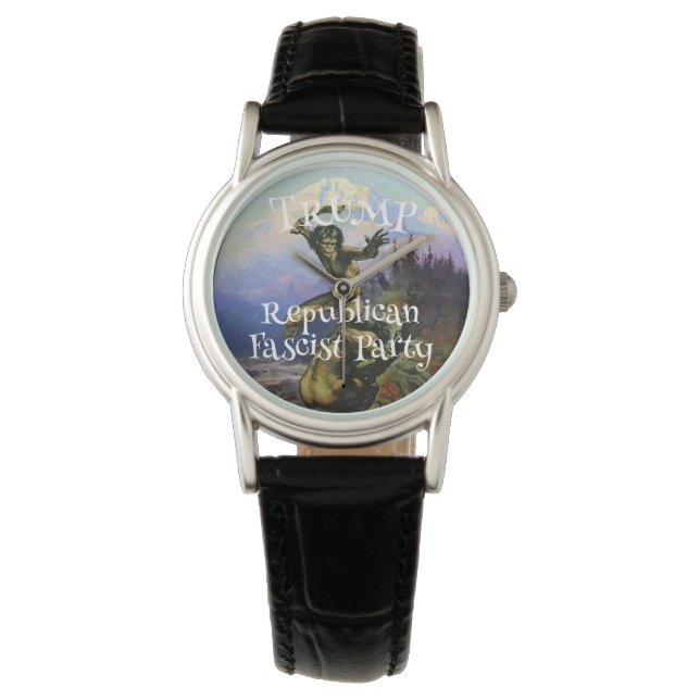 Montre Eucalyptus verdure botanique mariage Cheers Trump (devant)