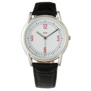 Montre Euro Moderne 1 Red Designer