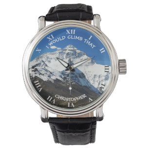 Montre Everest Chomolungma je monterais ce grimpeur
