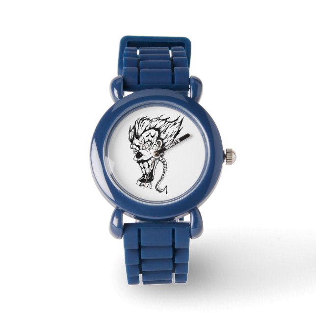 Montre Evil clown E-watch pour enfants (Recto)