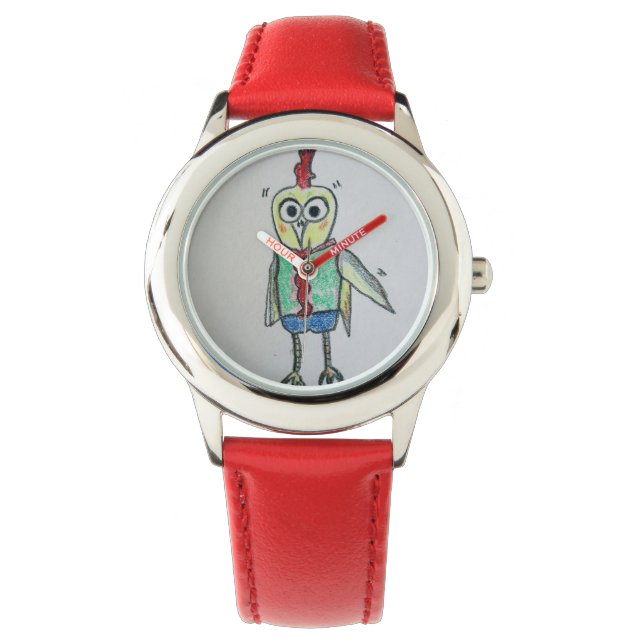 Montre eWatch de poulet (devant)