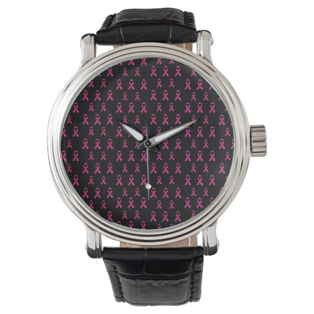 Montre eWatch de sensibilisation au cancer du sein (devant)