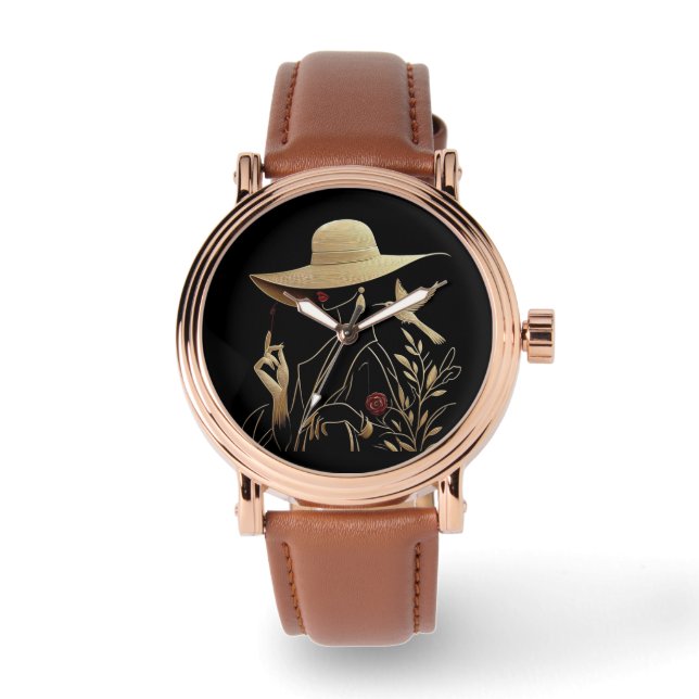 Montre eWatch Élégante & Sophistiquée (Recto)