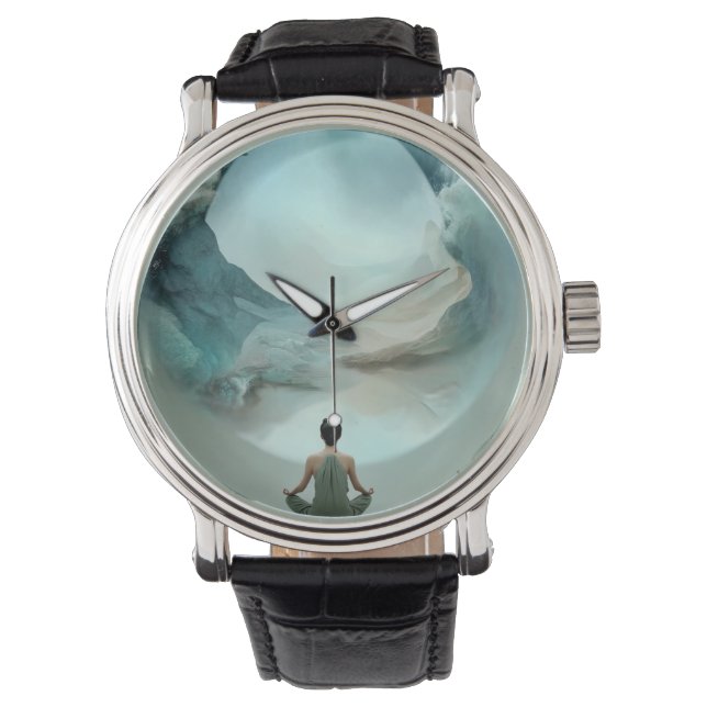 Montre eWatch Méditation Zen Mystique (devant)