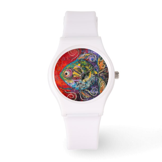 Montre eWatch Poisson Tropical (Recto)