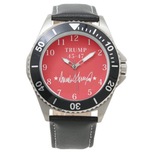 montre eWatch signature trump 45-47 (devant)