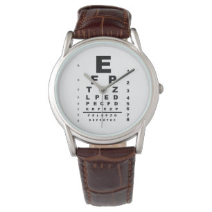 Montre Examen du graphique de test oculaire
