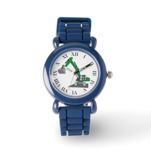 Montre Excavateur à chaîne vert