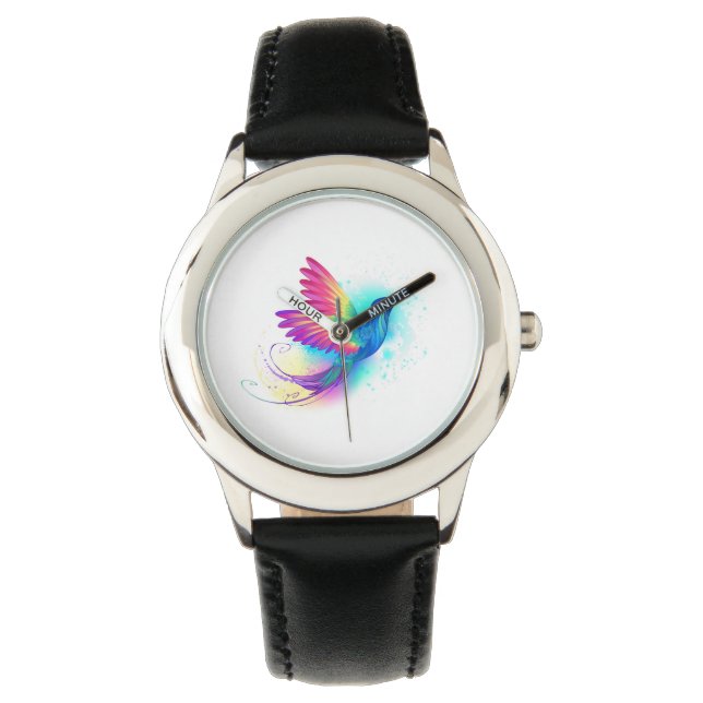 Montre Exotic Rainbow Hummingbird (devant)