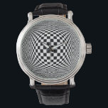 Montre Expéditeur de temps d'art<br><div class="desc">La montre de pliage à l'heure parfaite ! Op Art design concept motif pour la science-fiction, l'inconscient, le chaos, ESP ou perception extra sensorielle, stress psychique, contrainte, vertige, tourbillon, tornade, art psychédélique et illusions optiques. Voir d'autres produits avec ce design dans la catégorie Op Art de ce magasin. Cliquez simplement...</div>