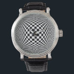 Montre Expéditeur de temps d'art<br><div class="desc">La montre de pliage à l'heure parfaite ! Op Art design concept motif pour la science-fiction, l'inconscient, le chaos, ESP ou perception extra sensorielle, stress psychique, contrainte, vertige, tourbillon, tornade, art psychédélique et illusions optiques. Voir d'autres produits avec ce design dans la catégorie Op Art de ce magasin. Cliquez simplement...</div>