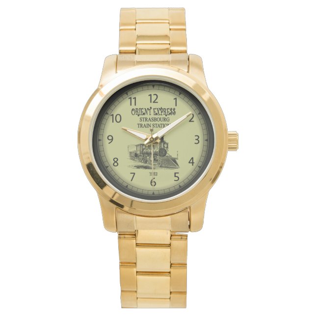 Montre Express Orient Gare de Paris / Gare de Strasbourg (devant)