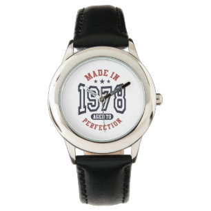 Montre Fabriqué En 1978 Âgé À Perfection Anniversaire Cad
