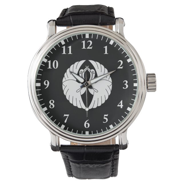 Montre Face aux grues blanches (devant)