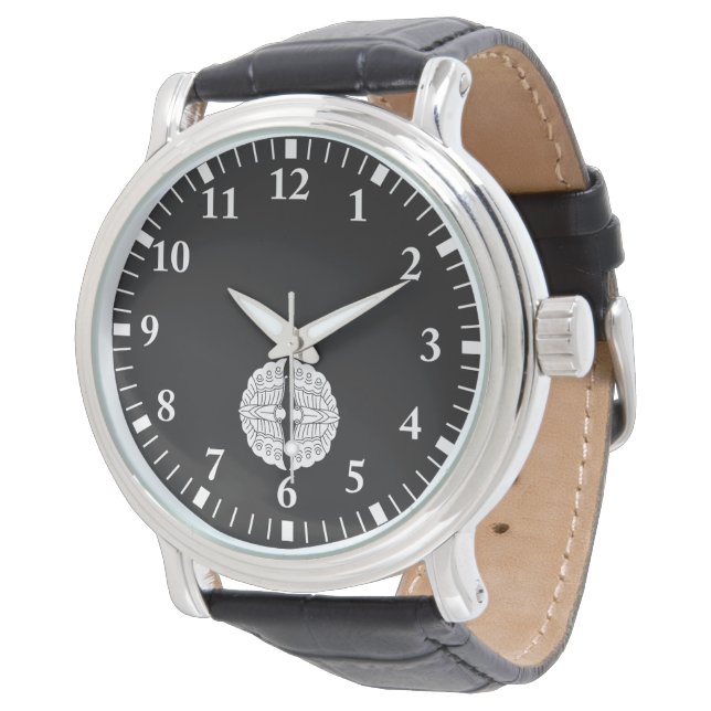 Montre Face aux papillons (Incliné)