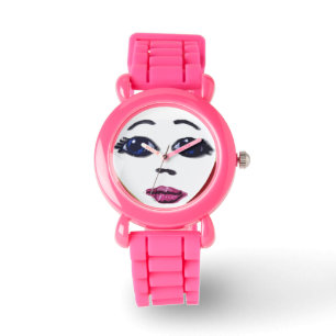 Montre Face de poupée