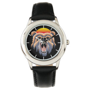 Montre Face d'ours grizzli