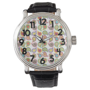 Montre Faded Atomic Paisleys
