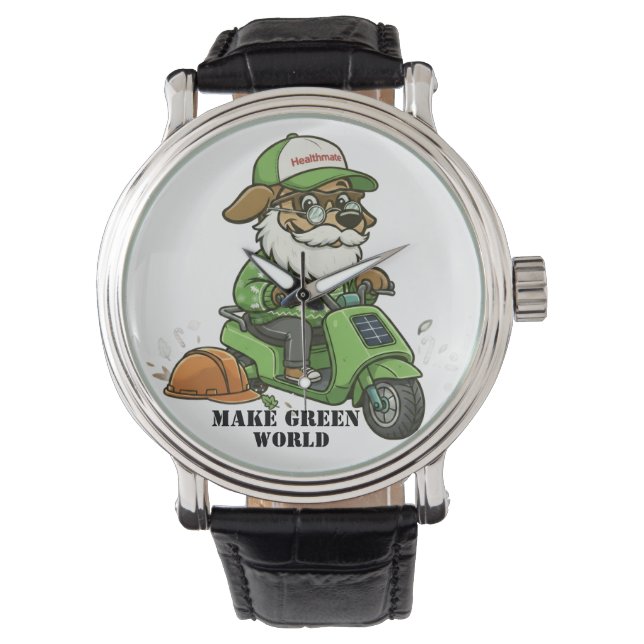 Montre Faire un monde vert (devant)