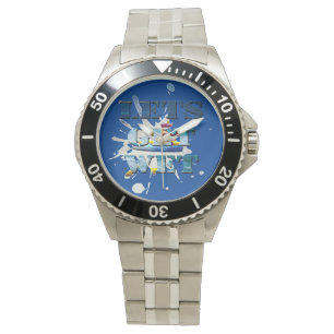 Montre Faisons Humide Sur La Plage, Wrist Watch