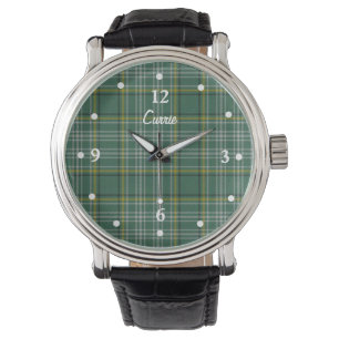 Montre faite sur commande faite face de plaid de