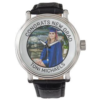Montre Faites votre propre photo personnalisée Graduation