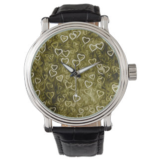 Montre Falling Hearts - Yellow