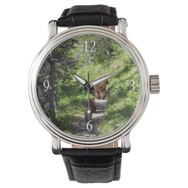 Montre Famille d'ours Brown (devant)