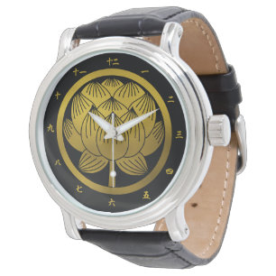 Montre Famille Japonaise Crest-Lotus