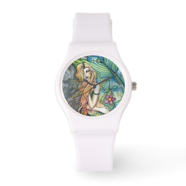 Montre Fantaisie artistique de sirène en eau douce (Recto)