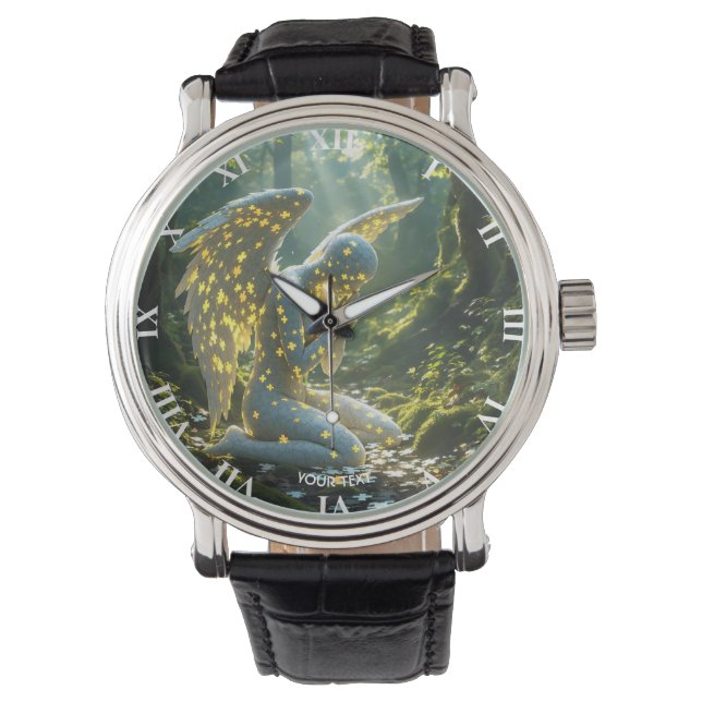 Montre Fantasy Cute Angelic Figure Puzzle (devant)