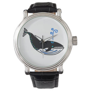 Montre Faune - BALEINE Bleue - Nature - Écologie
